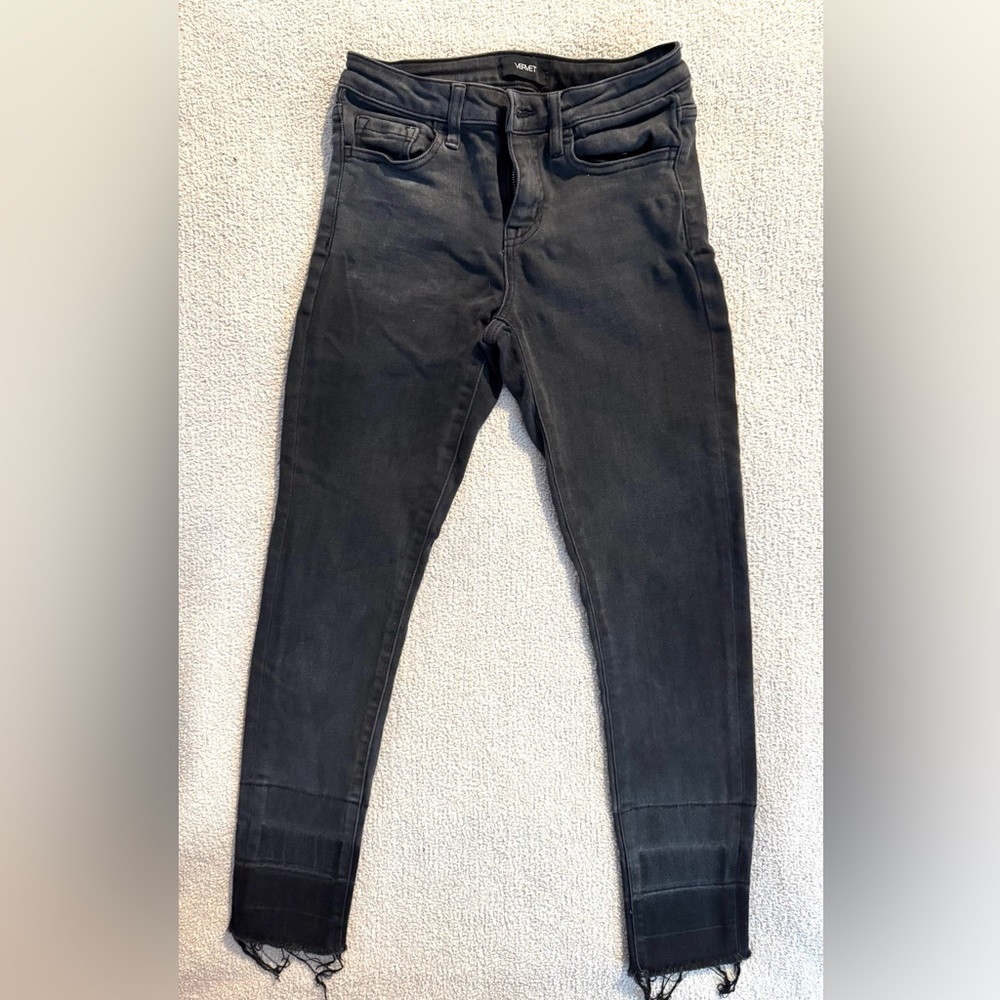 Vervet Black Skinny Jeans